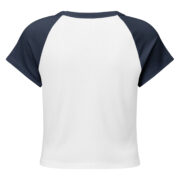 Women’s micro rib raglan baby tee - Image 2