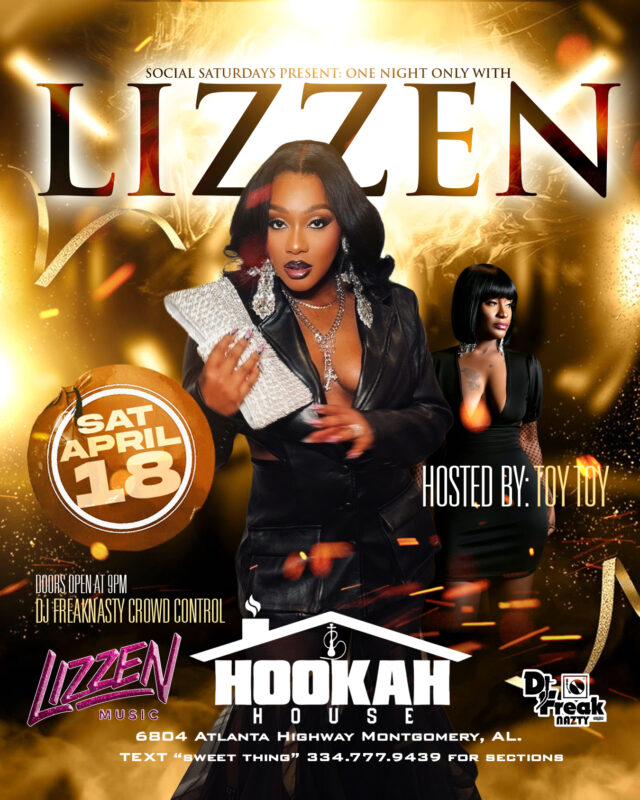 LIZZEN- APRIL EVENTS